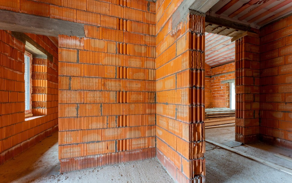 стены из керамических блоков